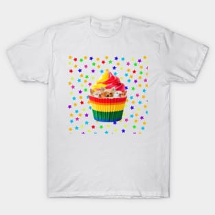 Cupcakes and Stars T-Shirt